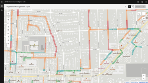 Thumbnail for IBM Environmental Intelligence Suite Vegetation Management usage with IBM Maximo