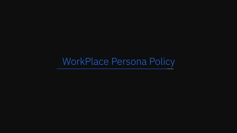 Thumbnail for Visita guiada interactiva del producto MaaS360: política de identidad de WorkPlace