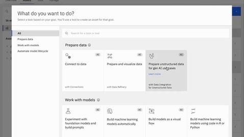 Thumbnail for Unstructured data integration