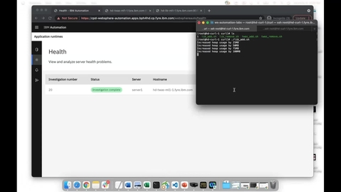 Thumbnail for Detect and address memory leaks with IBM WebSphere Automation