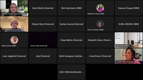 Thumbnail for Designing your Elevator Pitch - January 31, 2023 - IBM Pathfinder Mentoring Program