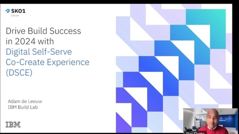 Thumbnail for Digital Self-Serve Co-Create Experience (DSCE) Demo 2024