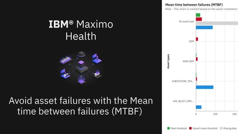 Thumbnail for Avoid asset failures with the Mean time between failures (MBTF)