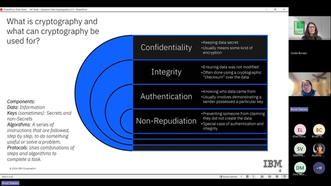 Thumbnail for IBM-NC State Pathfinder Mentoring - QuantumSafe with Anne Dames
