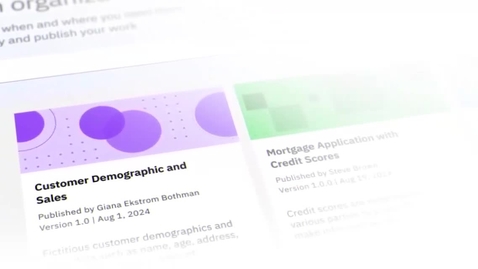 Thumbnail for Data Intelligence animated UI leadspace - right