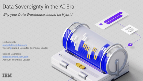 Thumbnail for Data Sovereignty in the AI Era: Why Your Data Warehouse Should be Hybrid