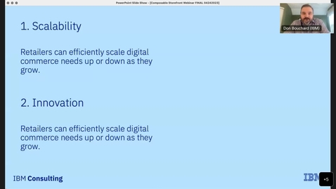 Thumbnail for Speed time to value with composable commerce: Webinar