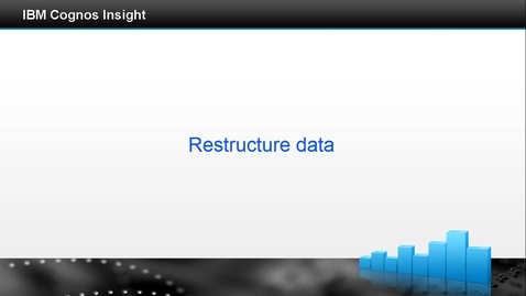 Thumbnail for entry Restructure data