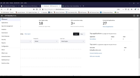 Thumbnail for Integrando o Active Directory e o ServiceNow com o IBM Security Verify