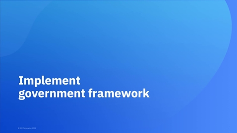 Thumbnail for entry Exercise 4: Implement a governance framework
