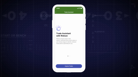 Thumbnail for Eli Manning on the new and improved Trade Assistant with IBM Watson