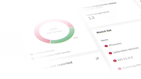 Thumbnail for MaaS360 animated UI leadspace