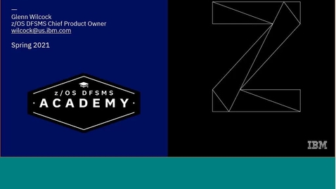 Thumbnail for DFSMShsm Education Series-HSM Fast Replication