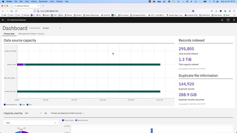 Thumbnail for entry Discover Spectrum Protect Retention Analytics Demo