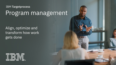 Thumbnail for Program Management with Targetprocess