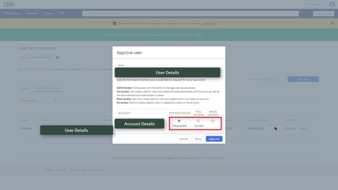 Thumbnail for entry Managing your IBM Customer Number (ICN)