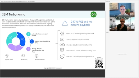 Thumbnail for From Code to Cloud: Optimizing Terraform Workloads with IBM Turbonomic