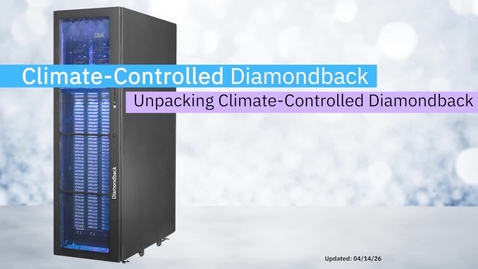Thumbnail for Unpacking your Climate Controlled Diamondback Tape Library