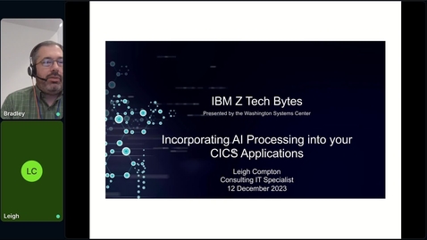Thumbnail for Tutorial - Incorporating AI Processing into Your CICS Applications
