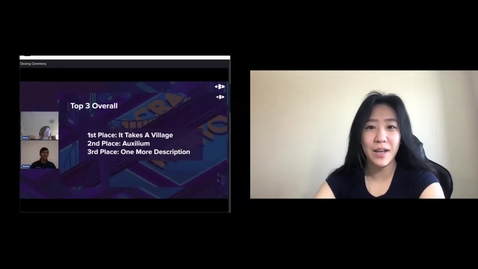 Thumbnail for entry It takes a village - SacHacks 2021 - 1st place winner