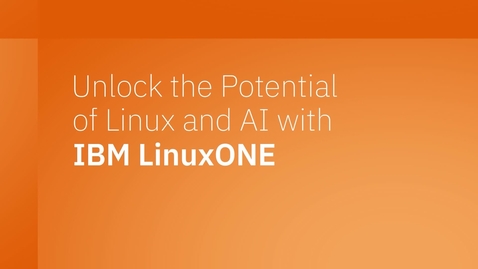 Thumbnail for Demo: LinuxONE Slashes Costs, Consolidates x86 Virtualized Database Workloads