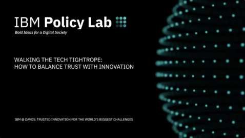 Thumbnail for entry IBM Policy Lab Launch
