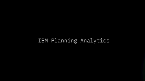 Thumbnail for entry IBM Planning Analytics para Microsoft Excel