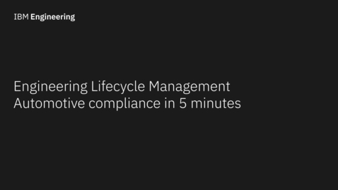 Thumbnail for Automotive Compliance in 5 Minutes