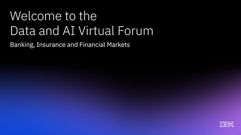 Thumbnail for Trustworthy AI: Forging the future of banking, insurance and financial markets