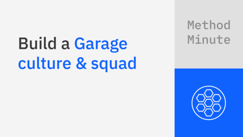 Thumbnail for entry Build a Garage culture and squad