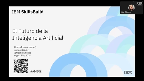 Thumbnail for Trilogía de webinars LATAM: Desmitificando la Inteligencia Artificial &quot;parte 3: mas allá de la ficción: El futuro de la Inteligencia Artificial&quot;
