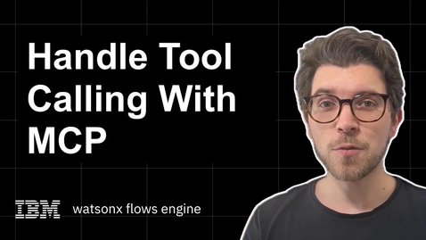 Thumbnail for Handle remote tool calling with Model Context Protocol
