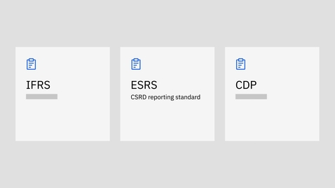 Thumbnail for Envizi - Disclosures - Sustainability standards selection panel