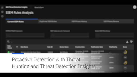 Thumbnail for entry Proactive detection for AWS