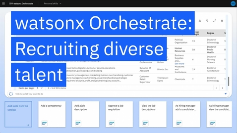 Thumbnail for Automate to better discover and engage a skilled and diverse workforce