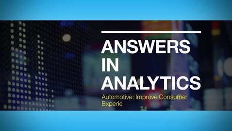 Thumbnail for entry Answers in Analytics: LazyDays RV improves customer experience and manages inventory with Analytics