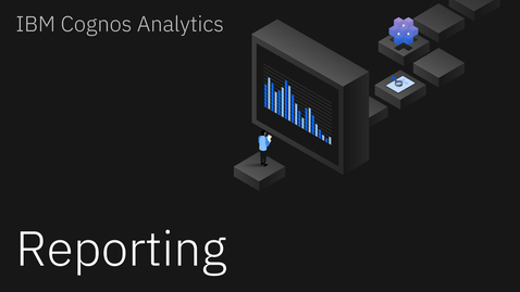 Thumbnail for Reporting - How to combine a visualization and crosstab in a report (11.2.2)