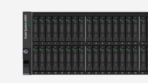 Thumbnail for Product spotlight - Storage Scale System 6000