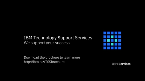 Thumbnail for entry IBM Technology Support Services : nous vous aidons à réussir