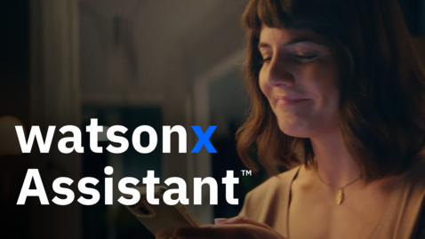 Thumbnail for entry IBM: Let’s create customer service in service of customers with watsonx Assistant (German)