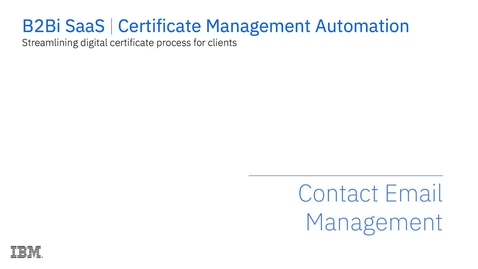 Thumbnail for Contact Email Management