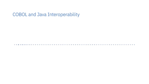 Thumbnail for COBOL - Java interoperability DevOps podcast