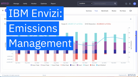 Thumbnail for entry In che modo IBM Envizi semplifica la gestione delle emissioni: Demo