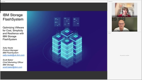 Thumbnail for IBM Storage FlashSystem: Optimizing VMware for Cost, Simplicity and Resilience