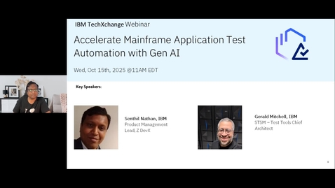 Thumbnail for Webinar (Oct 2025): Accelerate Mainframe Application Test Automation with Gen AI