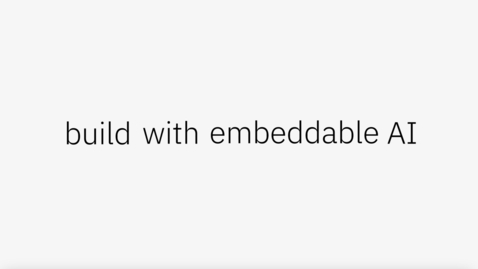 Thumbnail for Build with embeddable AI