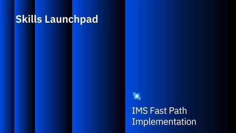 Thumbnail for entry Additional Fast Path Facilities: SETR, HSSP, and  BMP Checkpointing (unit 10, video 4)