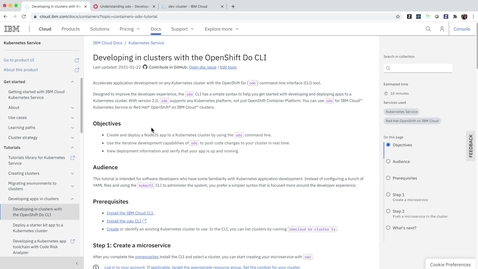 Thumbnail for entry OpenShift Do for IBM Cloud