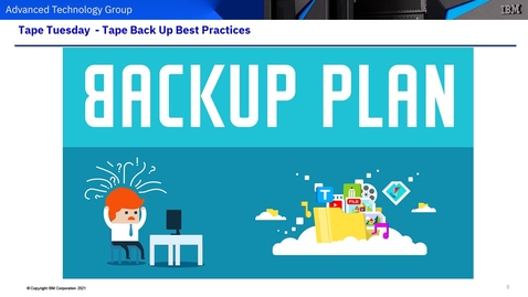 Thumbnail for entry Tape Backup and Recovery Best Practices