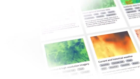Thumbnail for Environmental Intelligence animated UI leadspace